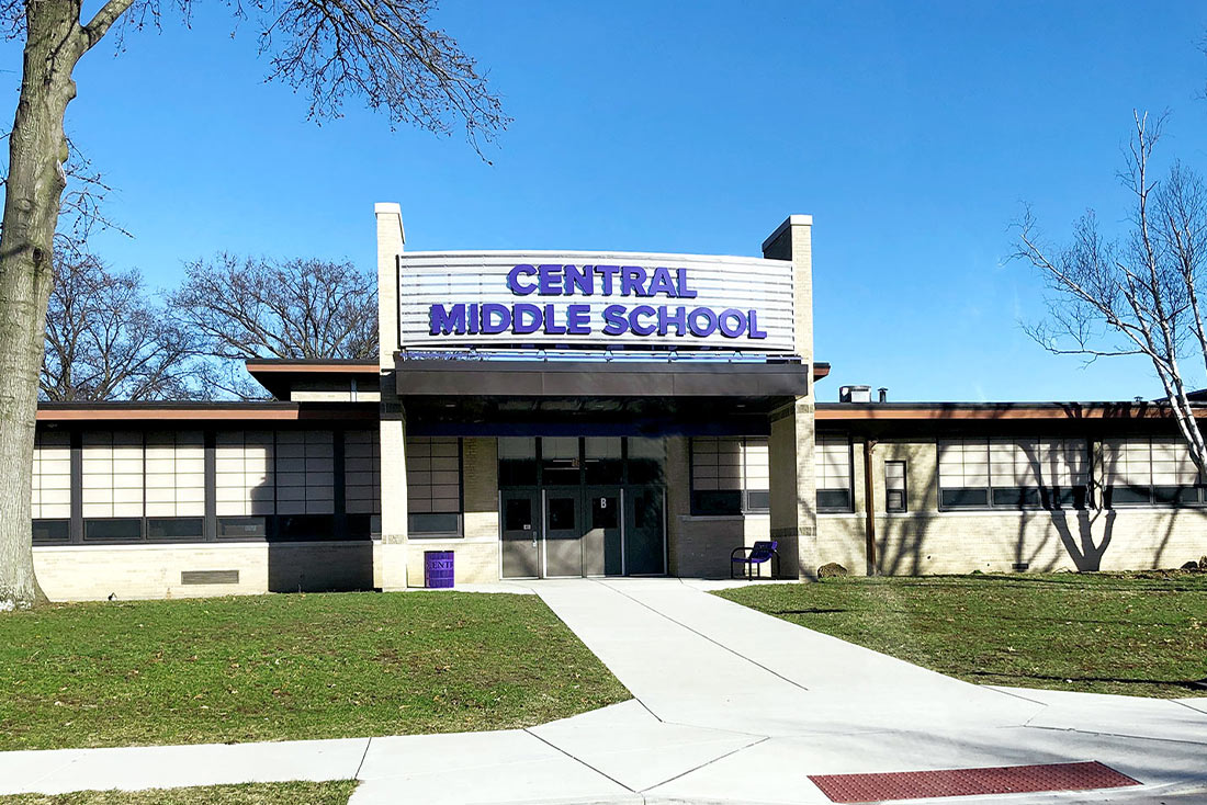 Central Middle School in Centralia, Illinois